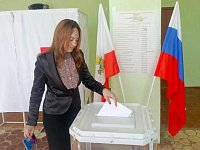  Выборы начались: жители Ивантеевского района активно голосуют