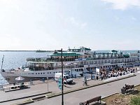 Из Саратова по Волге отправился теплоход с участниками Международного фестиваля-лаборатории «ГИТИСФЕСТ. Театральное Приволжье 2026»