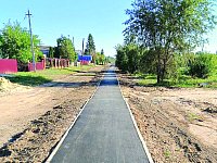 Около 100 тротуаров отремонтировали в области по региональной программе