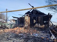 Пожар в Ивантеевском районе унес жизни трех человек