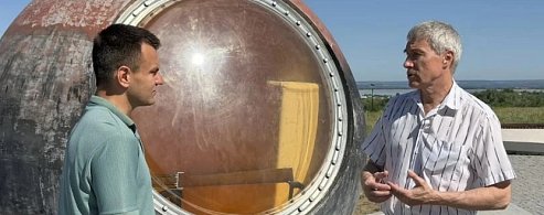 Легендарный космонавт Сергей Крикалёв посетил место приземления Юрия Гагарина