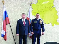 Боец из Калининского района награжден медалью Жукова