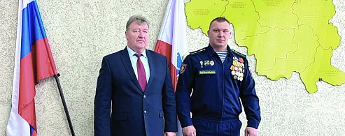 Боец из Калининского района награжден медалью Жукова