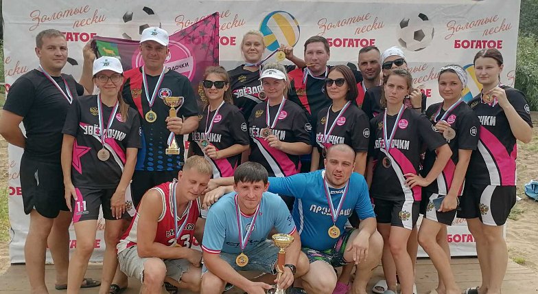 Ивантеевские команды привезли «золото» и «бронзу» с Фестиваля пляжных видов спорта