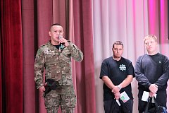 Проводы призывников в Ивантеевском районе