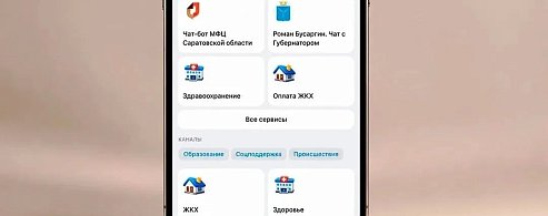 Региональные сервисы Саратовской области собрали в одном месте в МАХ