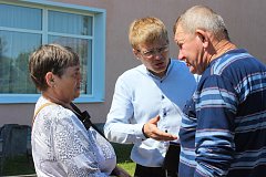 Глава района Василий Басов встретился с жителями Ивановки 