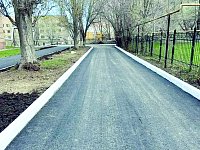 В Саратовской области отремонтировали территории еще пяти медучреждений