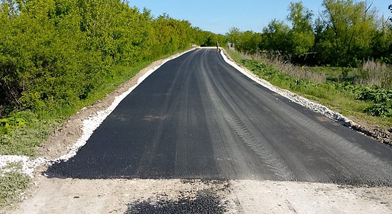 Сельские дороги обновляются