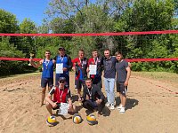 Сборная Ивантеевки на втором месте в пляжном волейболе