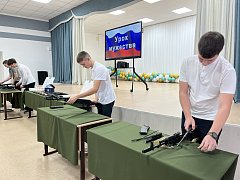 Урок мужества от защитника Отечества